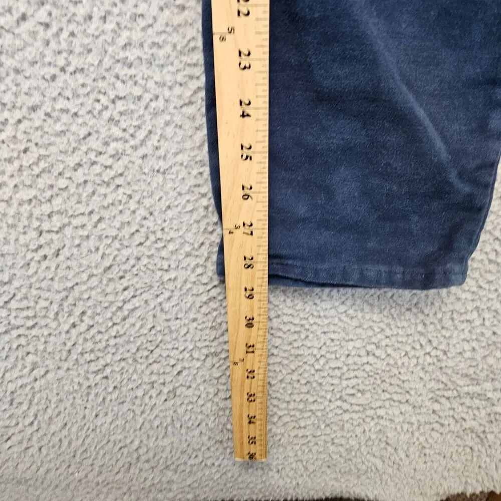 Levis Pants Mens Size 30x30 Blue Straight Leg Stretch‎ Elastic Waist